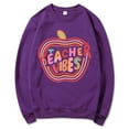 thumbnail image 1 of NMMUED Oversized Sweatshirt for Women, Long Sleeve Shirts for Women, Graphic Sweatshirts for Women, Workout Tops for Women, Womens Fall Tops, Purple XL, 1 of 5