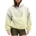 thumbnail image 1 of NMMUED Pet Carrier Hoodie Oversized Hoodie Cat Hoodie with Pouch Loose Sweatshirts for Women Hoodie with Dog Pouch Plain Hoodies for Women Sweatshirt with Cat Pouch Beige L, 1 of 7