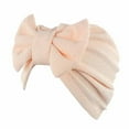 thumbnail image 1 of NMMUED Turban Head Wraps for Women Chemo Headwear for Women Stretchy Soft Turbans for Cancer Solid Beanie Chemo Caps for Hair Loss Beige One Size, 1 of 2