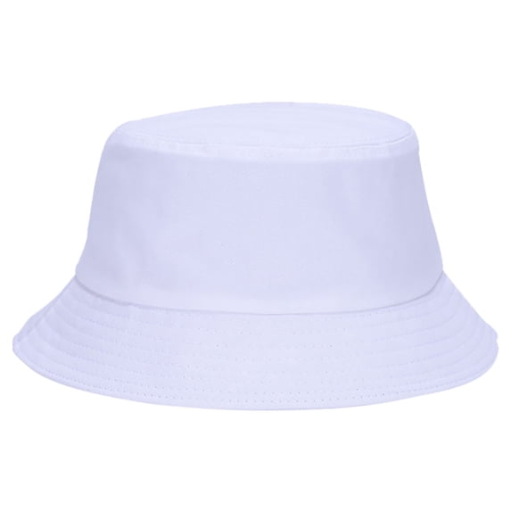 NMMUED Unisex Athletic Bucket Hat Solid Colors Sun Hat with Uv Protection for Outdoor Sports Packable Summer Hats White One Size