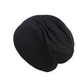thumbnail image 1 of NMMUED Unisex Baby Hats for Kids Slouchy Beanie Skull Caps Soft Cute Knit Cap Baby Toddler Beanie 6 Months - 6 Years Black One Size, 1 of 4