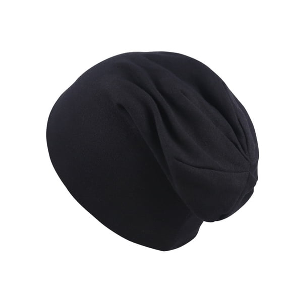 NMMUED Unisex Baby Hats for Kids Slouchy Beanie Skull Caps Soft Cute Knit Cap Baby Toddler Beanie 6 Months - 6 Years Black One Size