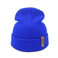 thumbnail image 1 of NMMUED Unisex Beanie for Men and Women Knit Hat Winter Beanies Warm Comfortable Hats Soft for Winter Weather Blue One Size, 1 of 2