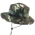 thumbnail image 1 of NMMUED Wide Brim Boonie Hat, Men & Women Top Camo Bucket Hats for Safari Military Beach Multicolor 2 One Size, 1 of 3