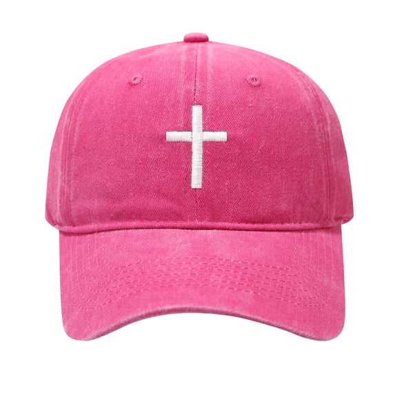 NMMUED Women Usa-flag Baseball Cap American Patriotic Baseball Hats Men's Distressed Cotton Dad Hat for Adult Red White and Blue Accessories Hot Pink One Size