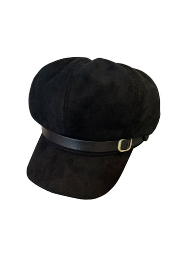 Black Newsboy Caps