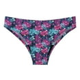 thumbnail image 1 of NMMUED Women's Low Waisted Bikini Bottom Full Coverage Swim Bottom Purple M, 1 of 4