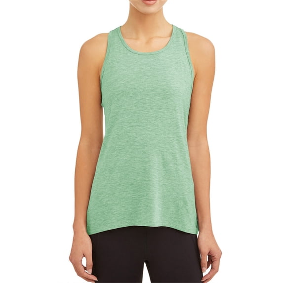 NMMUED Womens Workout Tops Open Back Tank Tops Criss Cross Split Back Yoga Shirts Flowy Sleeveless Athletic Gym Clothes Loose Fit Fitness Exercise Activewear Tees Green XL