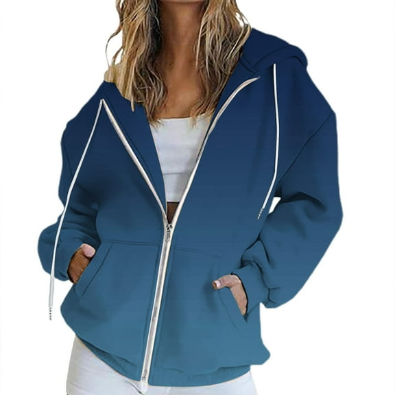 NMMUED Workout Clothes for Women, Plain Hoodies, Baggy Hoodie, Gym Hoodie, Workout Hoodie, Navy L