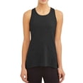 thumbnail image 1 of NMMUED Workout Tops for Women Open Back Tank Tops Athletic Yoga Shirts Split Back Gym Clothes Loose Fit Flowy Sleeveless Activewear Fitness Exercise Running Tees Black L, 1 of 5