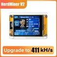 thumbnail image 1 of NMMiner NerdMiner V2 411KH/S Hashrate ESP32 2.8 Inch Smart Display BTC Solo Lottery Mi y5465, 1 of 6