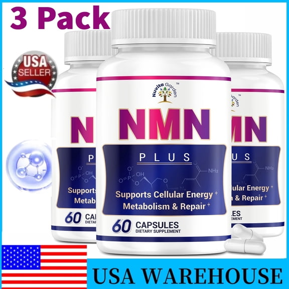 NMN Supplement - High Purity NAD Supplement for Anti-Aging, Energy, Focus