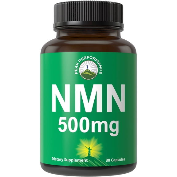 NMN Supplement Ultra High Strength Stabilized Nicotinamide Mononucleotide 500mg Per Capsule