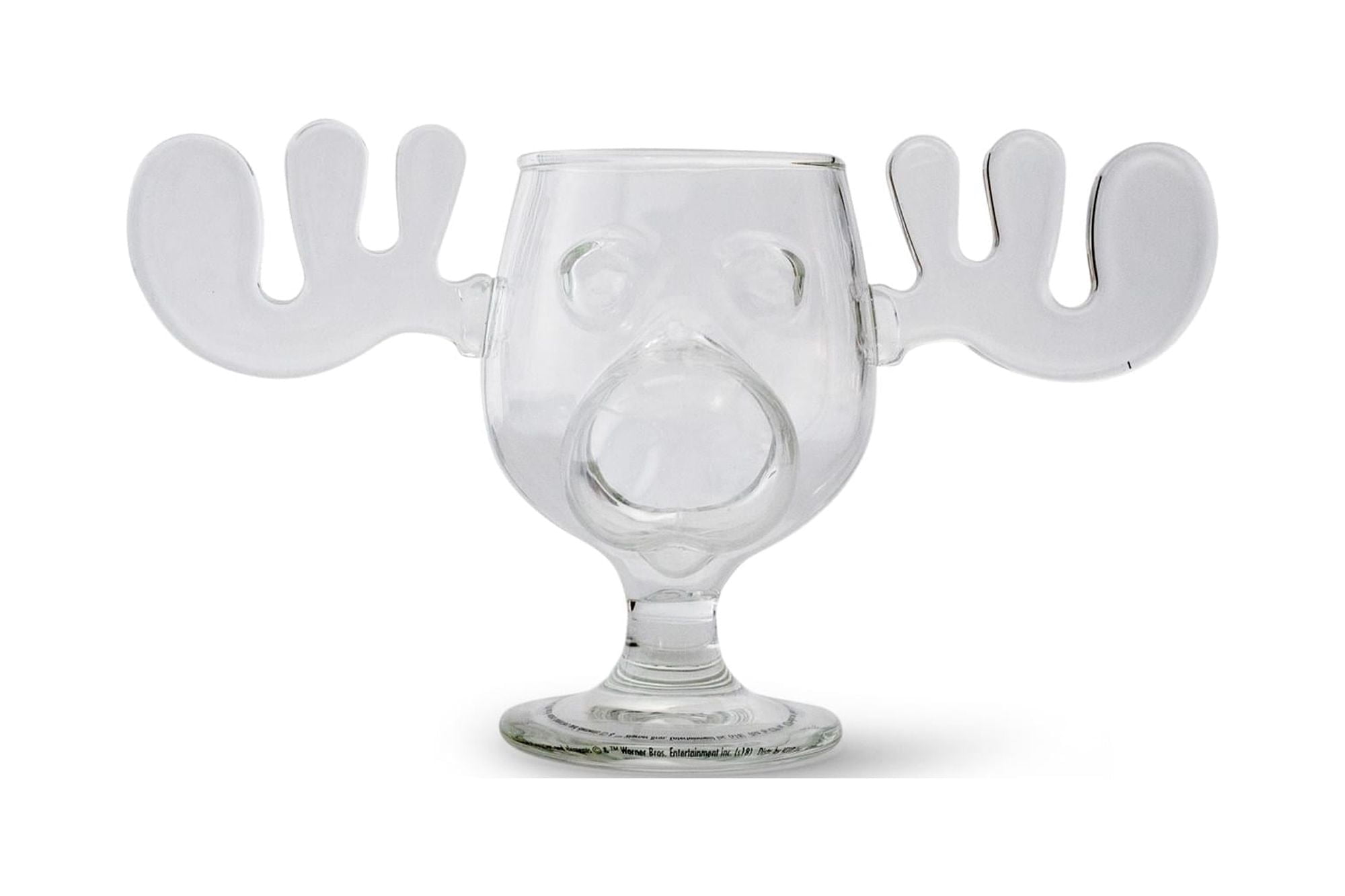 National Lampoon Christmas Vacation Griswold Glass Moose Mug Holds, 8 Ounces