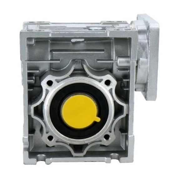 NMRV050 Worm Reducer 1:7.5/10/15/20/25/30/40/50/60/80/100 Ratio 14mm/19mm Input Shaft Gearbox Reducer ,Easy to Use