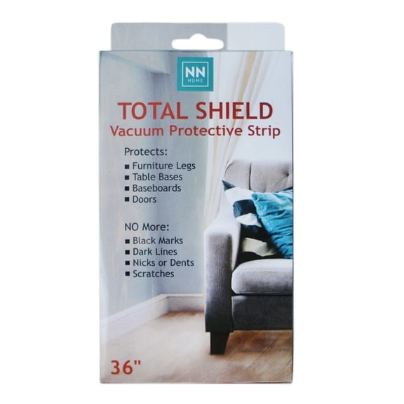 NN Home Total Shield Vacuum Cleaner Protective Strip, Size 36", Black