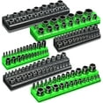 thumbnail image 1 of NN Magnetic Socket Organizer Holder Set For Tool Box Drawer, Toolbox Organization Including 1/4", 3/8" and 1/2" Drive Metric SAE Socket Trays (Sockets are not Included), 1 of 7