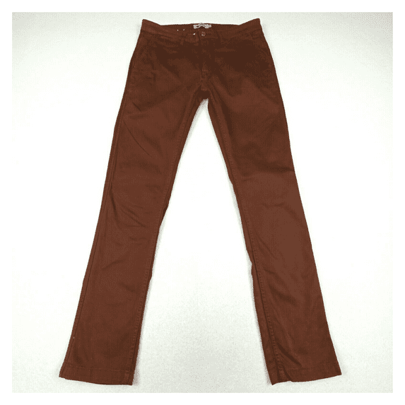 NN07 Men's Marco Slim Fit Stretch Khaki Brown Chino Trousers Pants