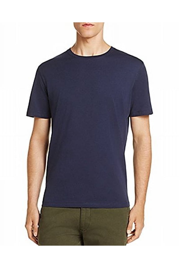 Pima Cotton Tee (Navy, Small)