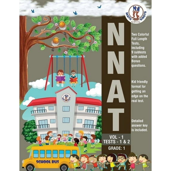 NNAT - Grade 1 - VOL - 1 - TESTS - 1 & 2, (Paperback)
