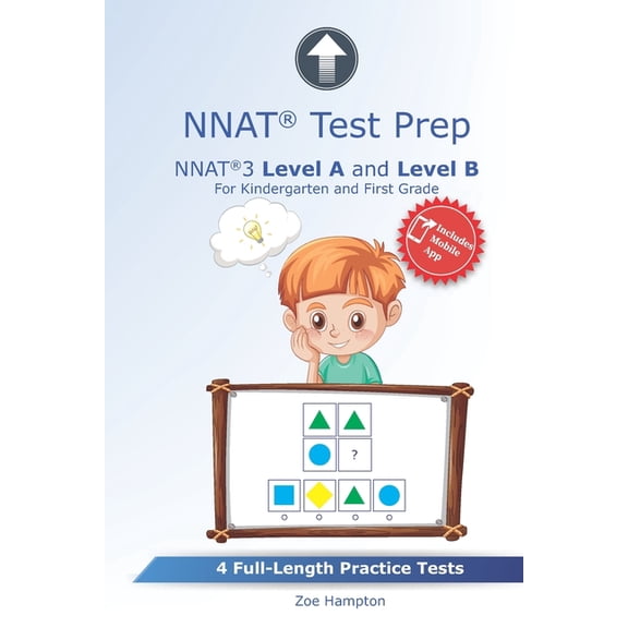 IQ Tests NNAT Test Prep: NNAT3 Level A and Level B For Kindergarten and First Grade, Book 22, (Paperback)