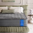 thumbnail image 1 of NNSNG 12 Inch King Mattress, Hybrid Mattress with Gel Memory Foam & Individually Wrapped Springs, Motion Isolation for Couples, Grey, 1 of 9