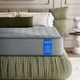 thumbnail image 1 of NNSNG Twin-XL Mattress in a Box,12 Inch Memory Foam Mattress with Edge Support, Medium Firm, Pressure Relief for Bedroom,Grey, 1 of 9