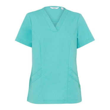NNT Uniform Womens Next Gen Antibacterial Florence Scrub Top V Neck Nurse CATULM