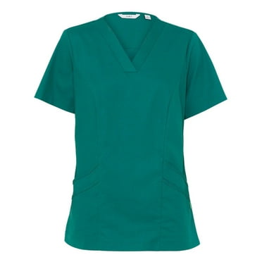NNT Uniform Womens Next Gen Antibacterial Florence Scrub Top V Neck Nurse CATULM