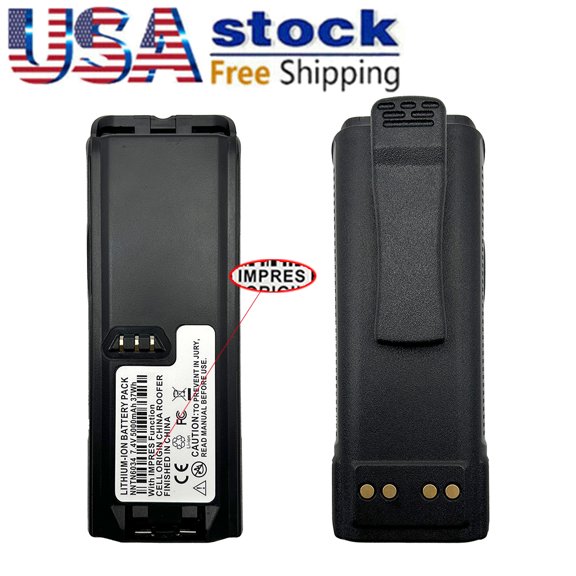 NNTN6034 IMPRES 5000mAh Battery For XTS3000, XTS3500, XTS4250, XTS5000 Portable Radio EF Johnson 5100 Series Radio