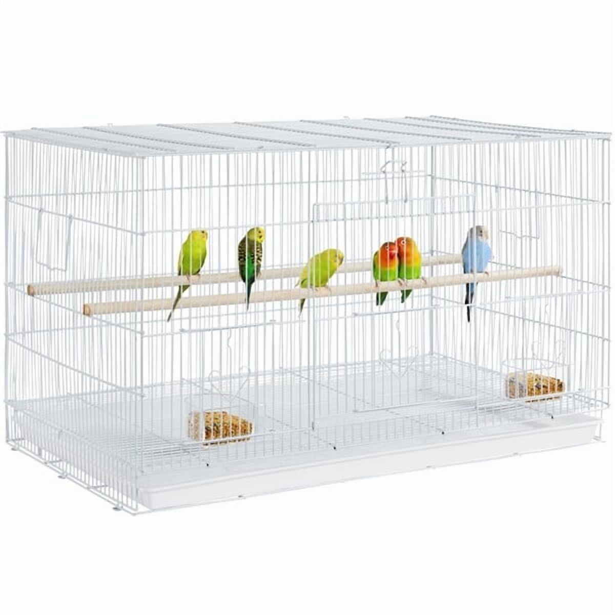 Curated visual reference: Visual Reference: Nnyys 30 Inch Stackable Flight Bird Cages For Parakeets Cockatiels