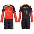 thumbnail image 1 of NO.11 Sweatshirt Vest Shorts German Munchen Football Anime Bastard Munchen Adult Unisex Ness Isagi Yukimiya Kunigami Cosplay Outfit, 1 of 7