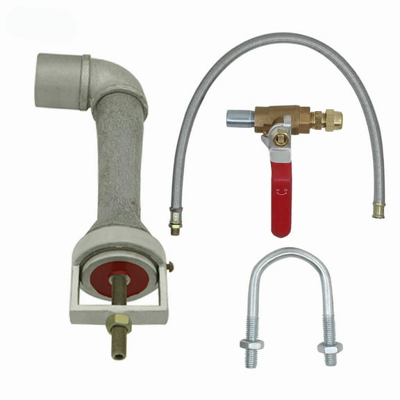 NO.14 propane gas forge burner venturi burner head casting iron for melting furnace burner gas stove BSP