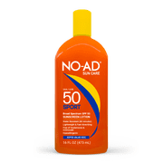 No-Ad 50 SPF Sport Sunscreen Lotion 16oz