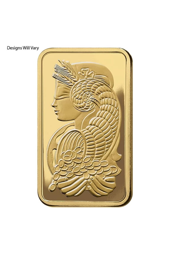NO ASSAY - 1 oz Gold Bar PAMP Suisse Lady Fortuna .9999 Fine