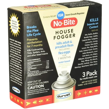 NO BITE IGR HOUSE FOGGER 3PK