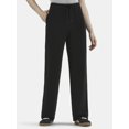 thumbnail image 1 of No Boundaries Soft Fleece Wide Leg Sweatpants, Women’s, 1 of 5