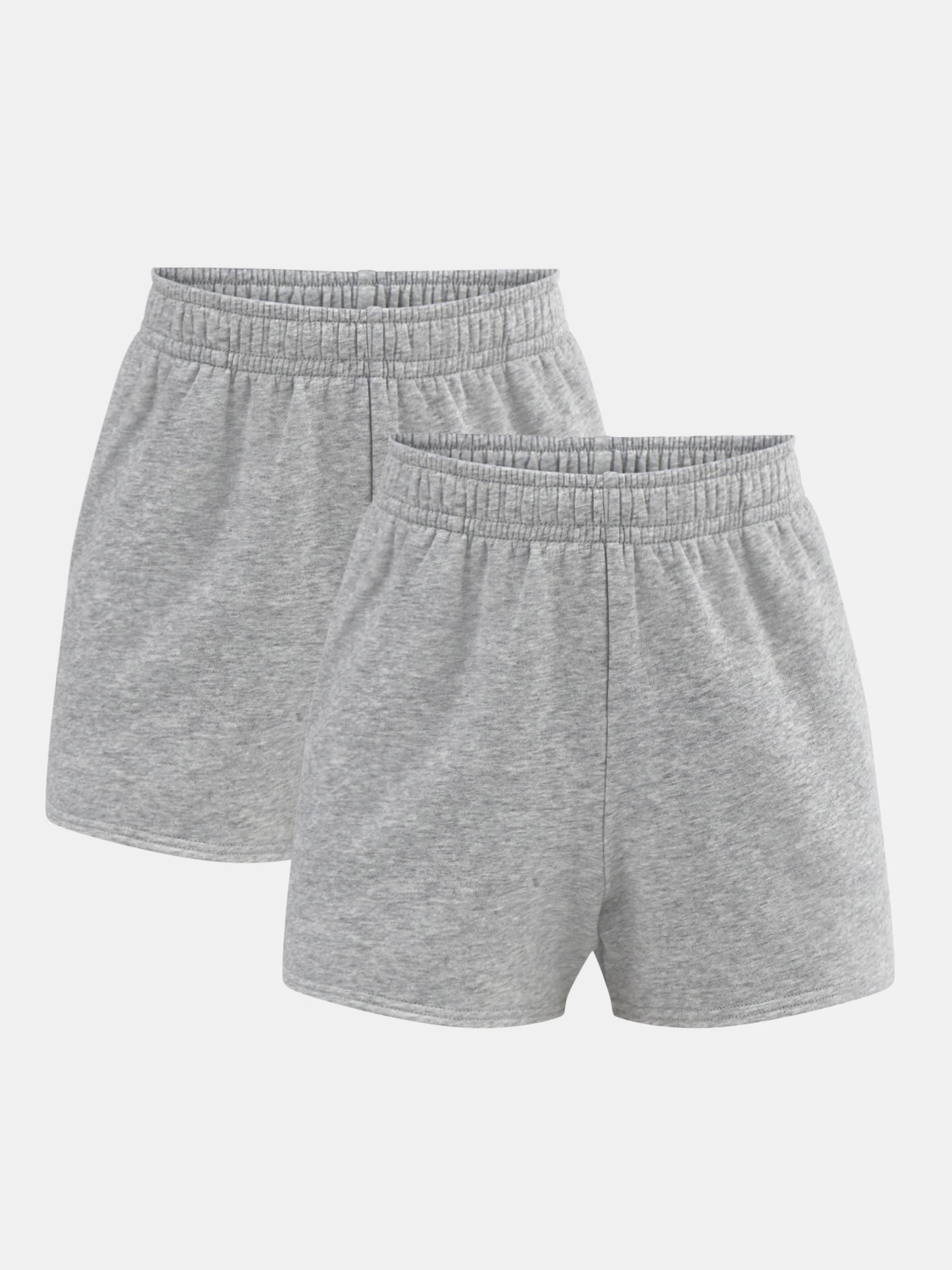 No Boundaries Jersey Sleep Shorts Women plus, 2.25 inch inseam, relaxed