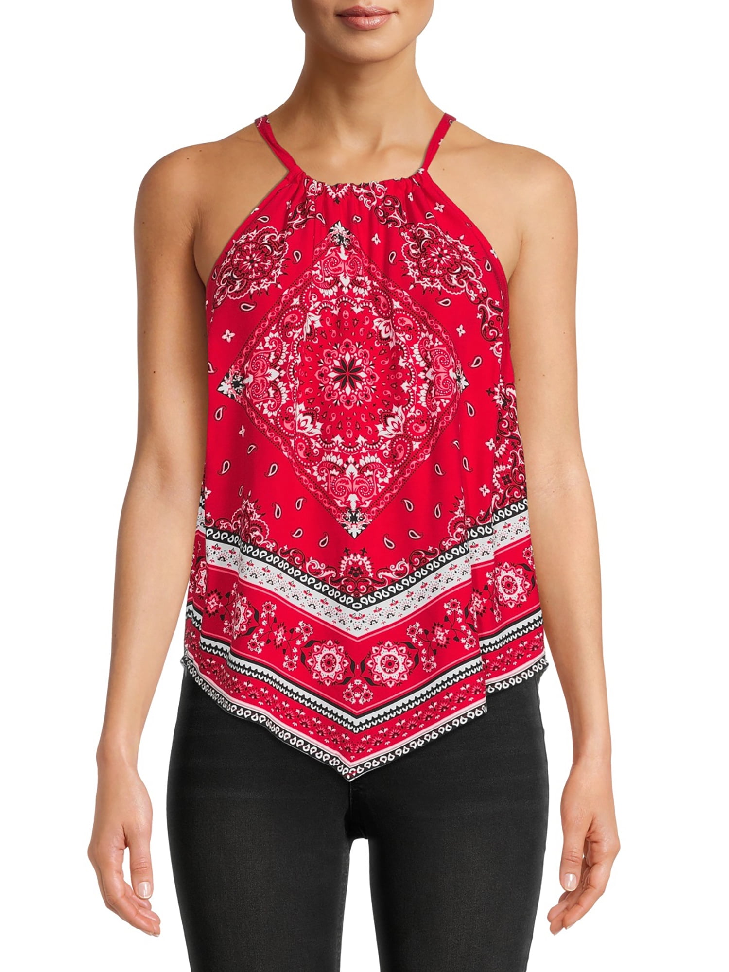 NO BOUNDARIES HANDKERCHIEF TOP