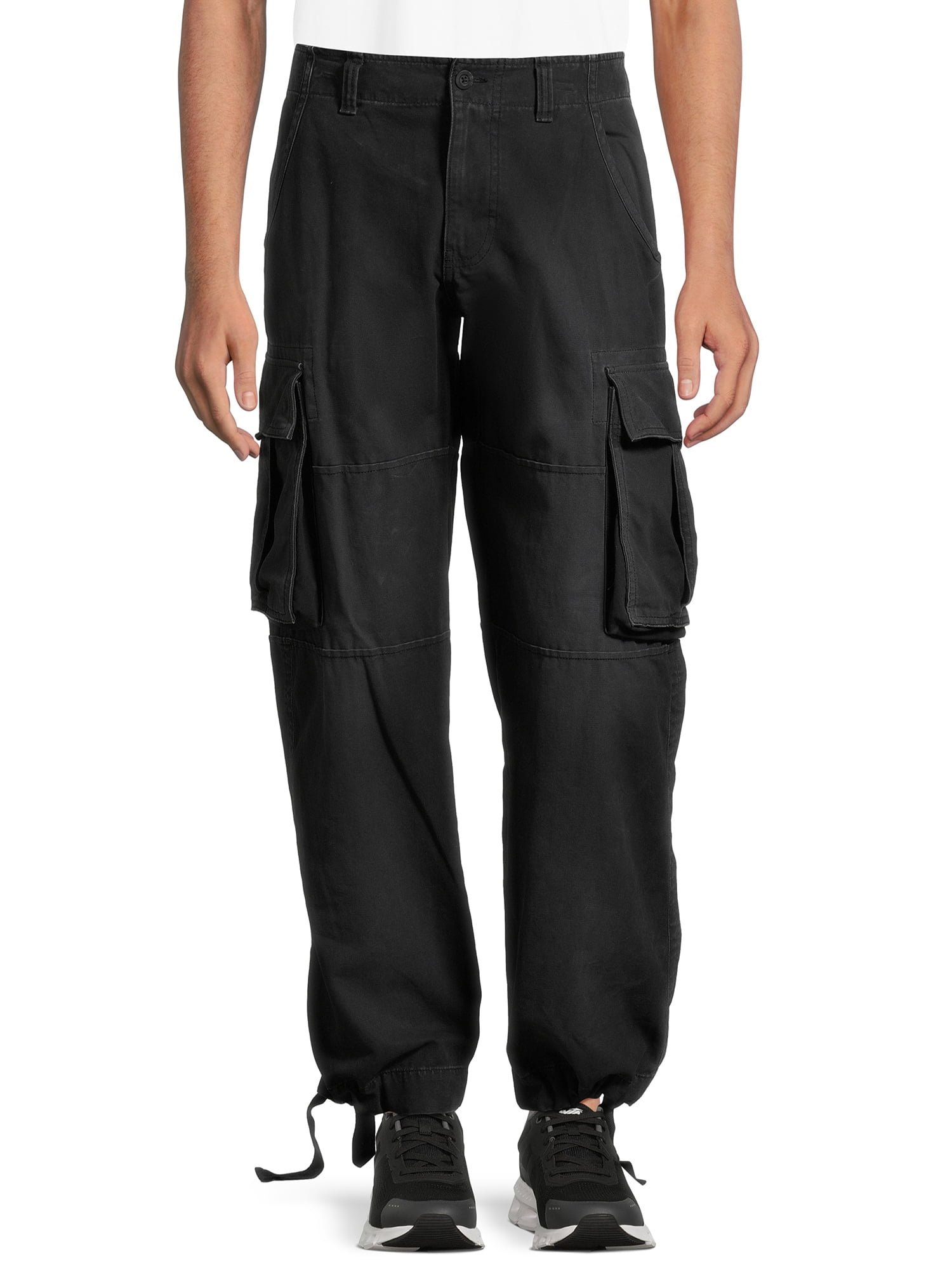NO BOUNDARIES MEN'S WIDE CARGO PANTS, SIZE 28 42
