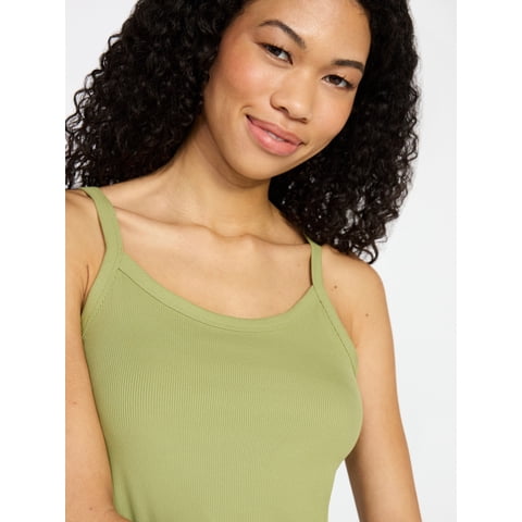 Ribbed Cami Top, Women's XXS-XXL