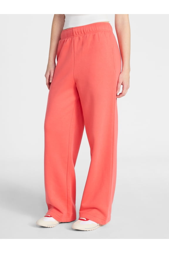 Soft Fleece Wide Leg Pants, 30” Inseam, 1 or 2-Pack, Women’s XXS-4X