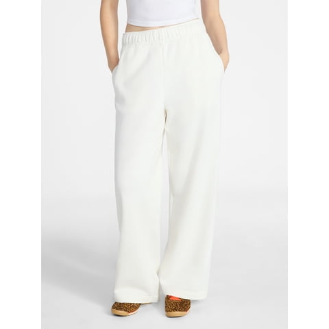 Soft Fleece Wide Leg Pants, 30” Inseam, 1 or 2-Pack, Women’s XXS-4X