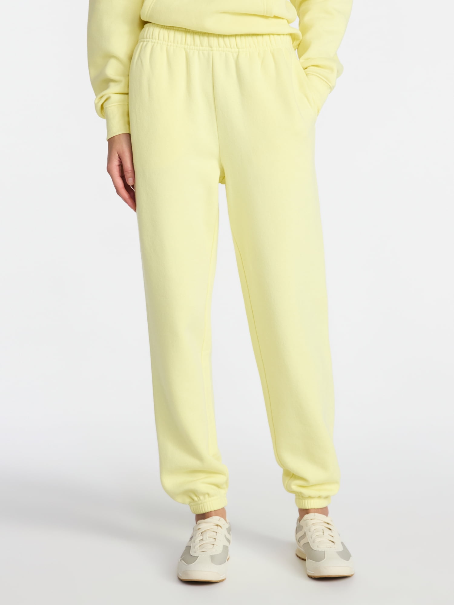 No Boundaries Soft Fleece Joggers, 29'' Inseam, Women's XXS-4X