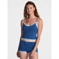 thumbnail image 1 of No Boundaries Sleep Lace Cami Top, Women's XXS-3X, 1 of 5