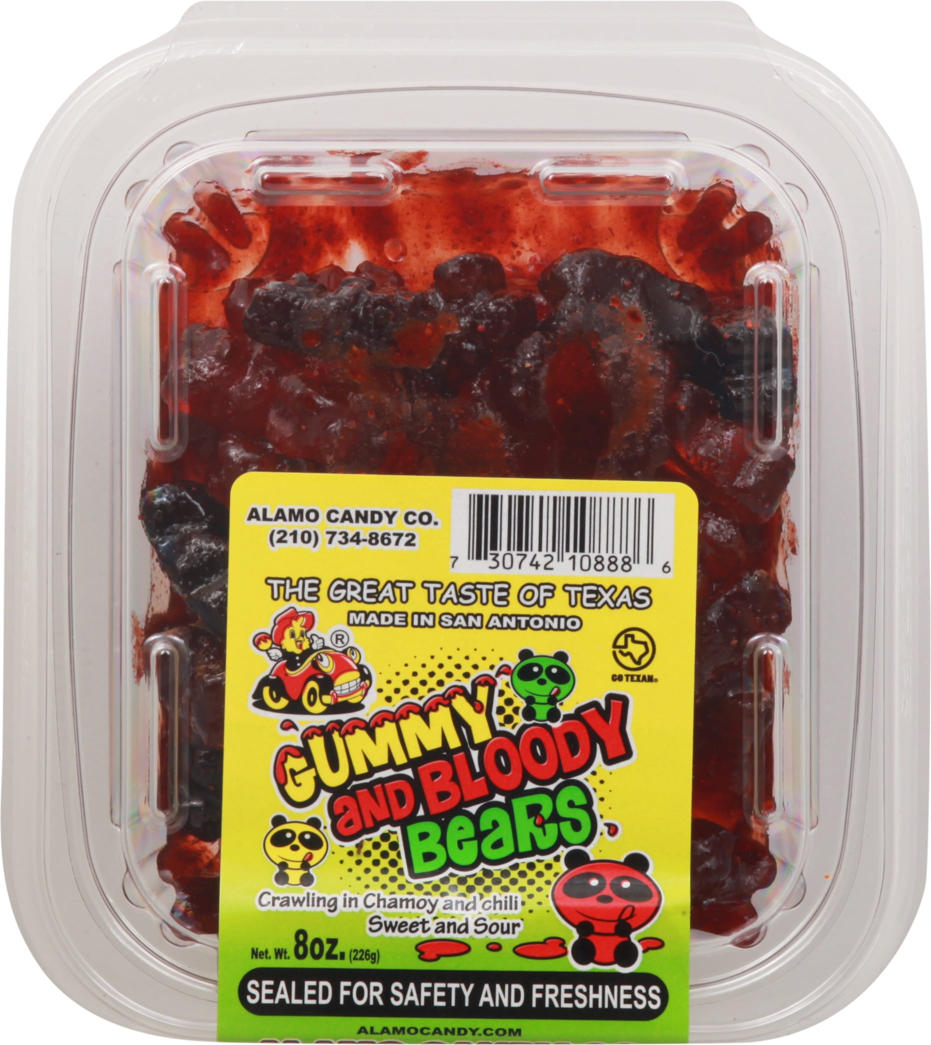 AC Tub Gummy Bears in Chamoy