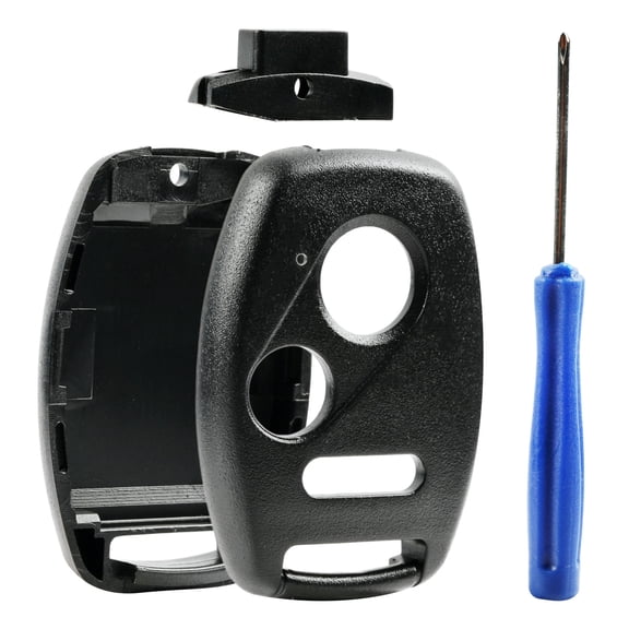 (NO CUTTING) New Key Fob Shell Case Keyless Entry Remote for Honda Accord Civic CR-V Fit Pilot Ridgeline