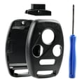 thumbnail image 1 of (NO CUTTING) New Key Fob Shell Case Keyless Entry Remote for Honda Accord Civic Pilot CR-V, 1 of 4