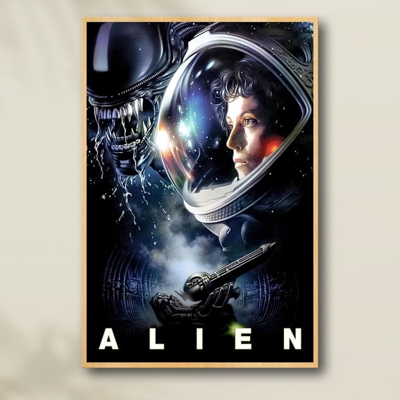 NO FRAME Alien Classic Movie Poster, Film Fan Collectibles, Vintage Movie Poster, Home Decor,Wall Art, Poster Gift