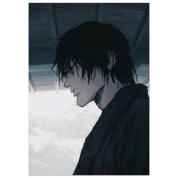 NO FRAME Anime Poster - Jujutsu Kaisen , Toji Fushiguro , Premium Poster